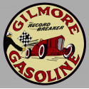 GILMORE  Gasoline laminated decal