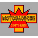 MOTOSACOCHE laminated vinyl decal