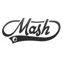 MASH laminated decal