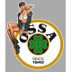 OSSA  left Pin Up laminated vinyl decal