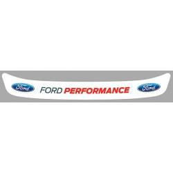 FORD PERFORMANCE Helmet Sunstrip Visor laminated decal