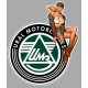 URAL Pin Up right laminated decal