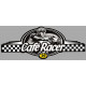 Dept JURA 39 CAFE RACER bretagne   Logo  Sticker