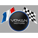 VOXAN Flags laminated decal