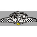 Dept HAUTE LOIRE 43 CAFE RACER bretagne   Logo  laminated decal