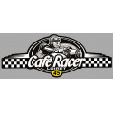 Dept LOIRET 45 CAFE RACER bretagne   Logo  laminated decal