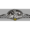 Dept MANCHE 50 CAFE RACER bretagne   Logo  laminated decal