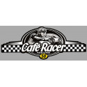 Dept NIEVRE 58  CAFE RACER bretagne   Logo  laminated decal