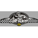 Dept PAS DE CALAIS 62  CAFE RACER bretagne   Logo  laminated decal