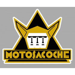 MOTOSACOCHE laminated vinyl decal