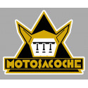 MOTOSACOCHE laminated vinyl decal