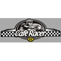 Dept HAUTE PYRENEES  65  CAFE RACER bretagne   Logo  laminated decal