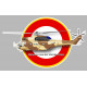 SUD AVIATION  SA 330 BA PUMA COPTER laminated decal