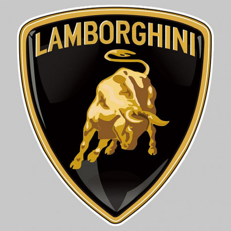 LAMBORGHINI Sticker vinyle laminé