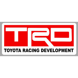 TOYOTA Laminated decal