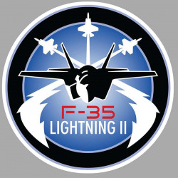 F-35 Lighting II Laminated decal