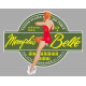 Memphis belle Sticker vinyle laminé