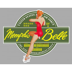 Memphis Belle  vinyl decal