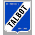 TALBOT Suresnes  laminated vinyl decal