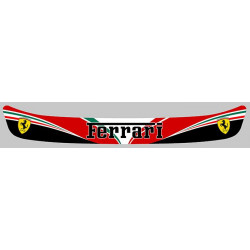 FERRARI  Helmet Visor Sunstrip Sticker