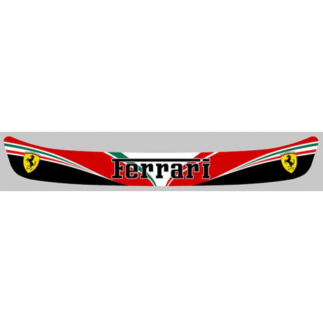 FERRARI  Helmet Visor Sunstrip Sticker