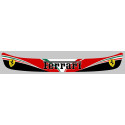 FERRARI  Helmet Visor Sunstrip laminated decal