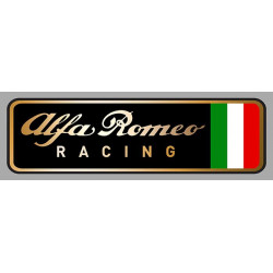 ALFA ROMEO RACING laminated decal