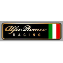 ALFA ROMEO RACING right  laminated decal