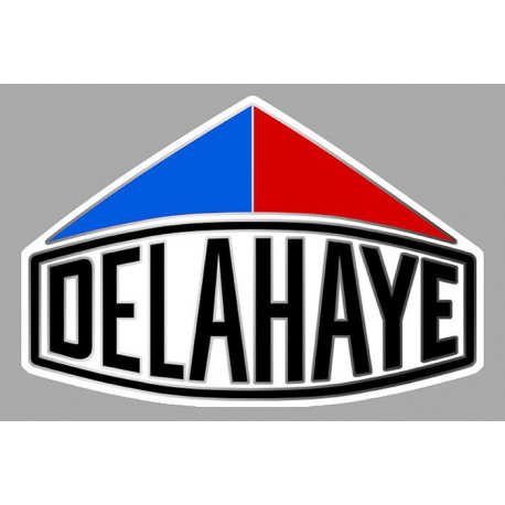 DELAHAYE Laminated decal