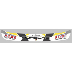 PORSCHE  Helmet Visor Sunstrip  Sticker