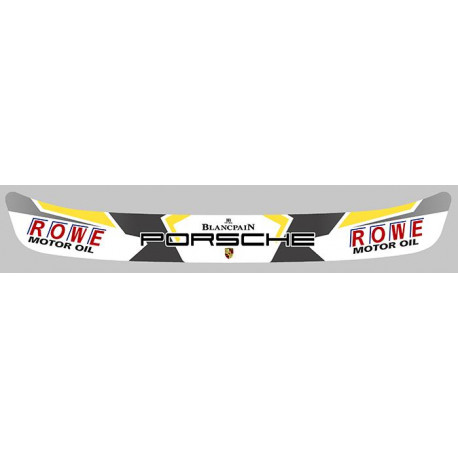 PORSCHE  Helmet Visor Sunstrip  Sticker