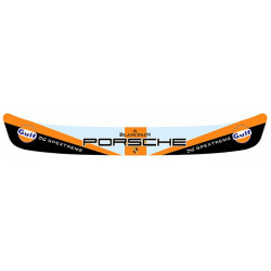 PORSCHE-GULF Helmet Visor Sunstrip  Sticker