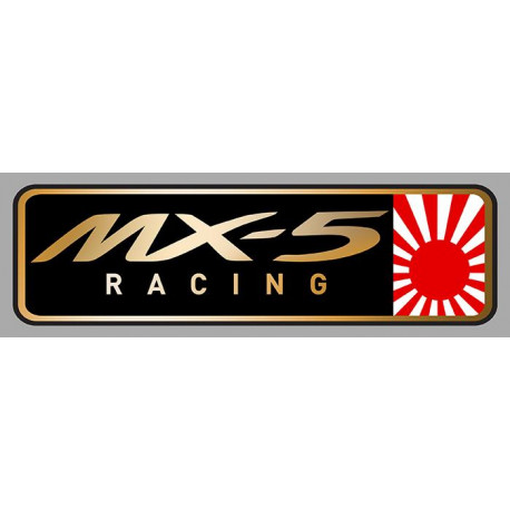 MAZDA Miata Mx-5 RACING laminated decal