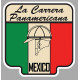 Carrera Panamericana  Mexico vinyl decal