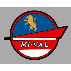 MI-VAL right laminated decal