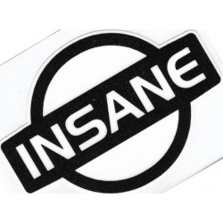 NISSAN INSANE laminated decal