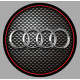 AUDI Sticker vinyle laminé