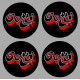 GOTTI  x 4 laminated decal