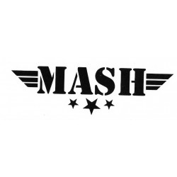 MASH Sticker vinyle laminé