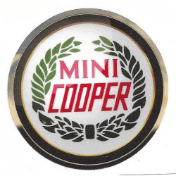 MINI COOPER   laminated decal