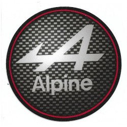 ALPINE laminated decal