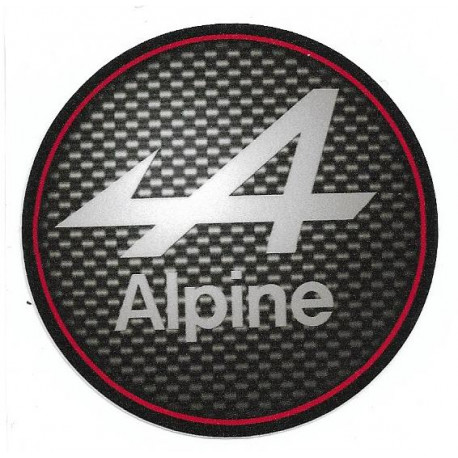 ALPINE  Sticker vinyle laminé