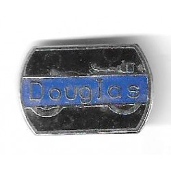 DOUGLAS enamel badge