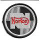 NORTON EMBROIDERED BADGE 75mm