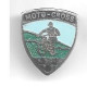 " MOTO CROSS "   Enamel badge