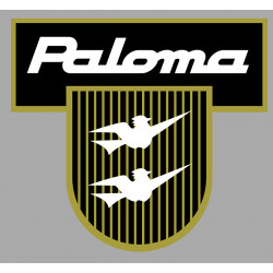 PALOMA laminated vinyl decal