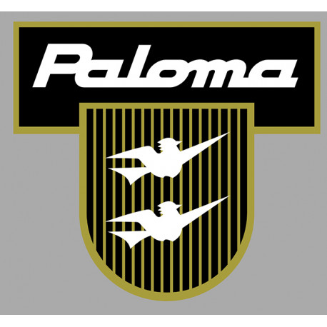 PALOMA laminated vinyl decal