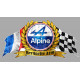 ALPINE Berlinette A110 Trash  laminated decal