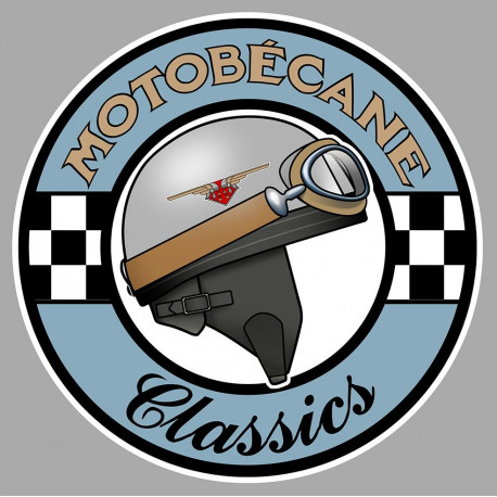 MOTOBECANE Classics Sticker vinyle laminé