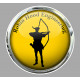 Robin HOOD laminated decal